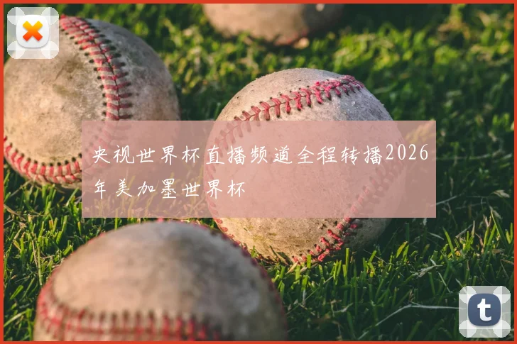 央视世界杯直播频道全程转播2026年美加墨世界杯