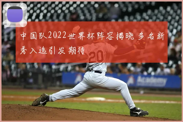 中国队2022世界杯阵容揭晓 多名新秀入选引发期待
