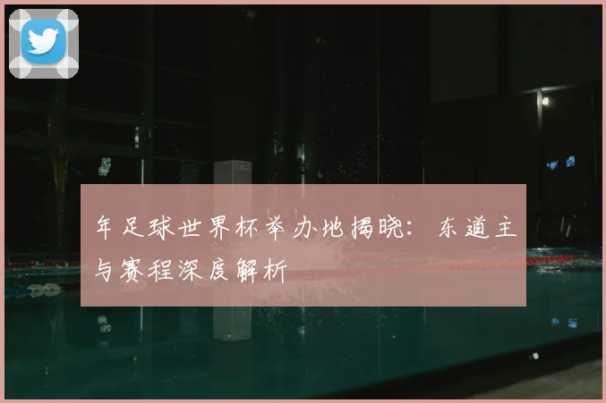 年足球世界杯举办地揭晓：东道主与赛程深度解析